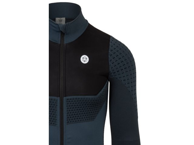 AGU Performance seamless fietsshirt lange mouwen - steel blue