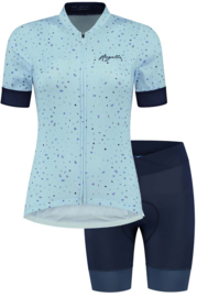 Rogelli Terrazzo/Select dames fietskledingset - blauw