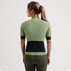 Rogelli Signature dames fietsshirt korte mouwen - groen
