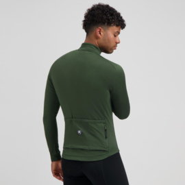 Rogelli Essential II heren fietsshirt lange mouwen - groen