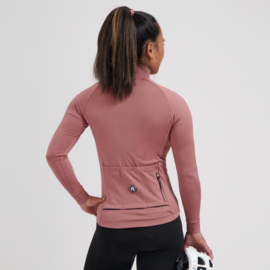 Rogelli Essential II dames fietsshirt lange mouwen - roze