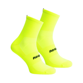 Rogelli Essential zomer fietssokken - fluor - 2 pack