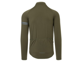 AGU Essential Thermo fietsshirt lange mouwen - army green