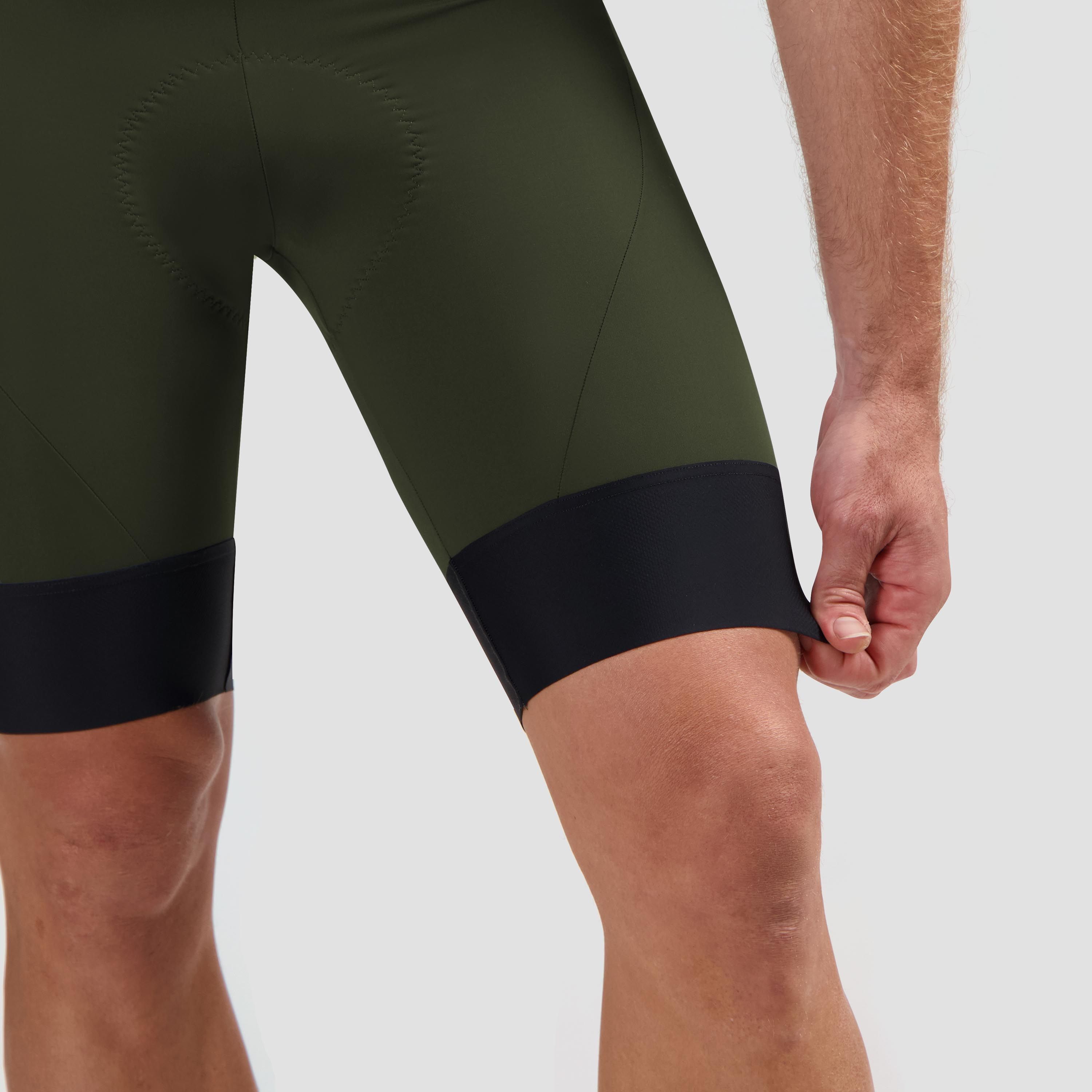 Rogelli Signature heren bibshort - groen