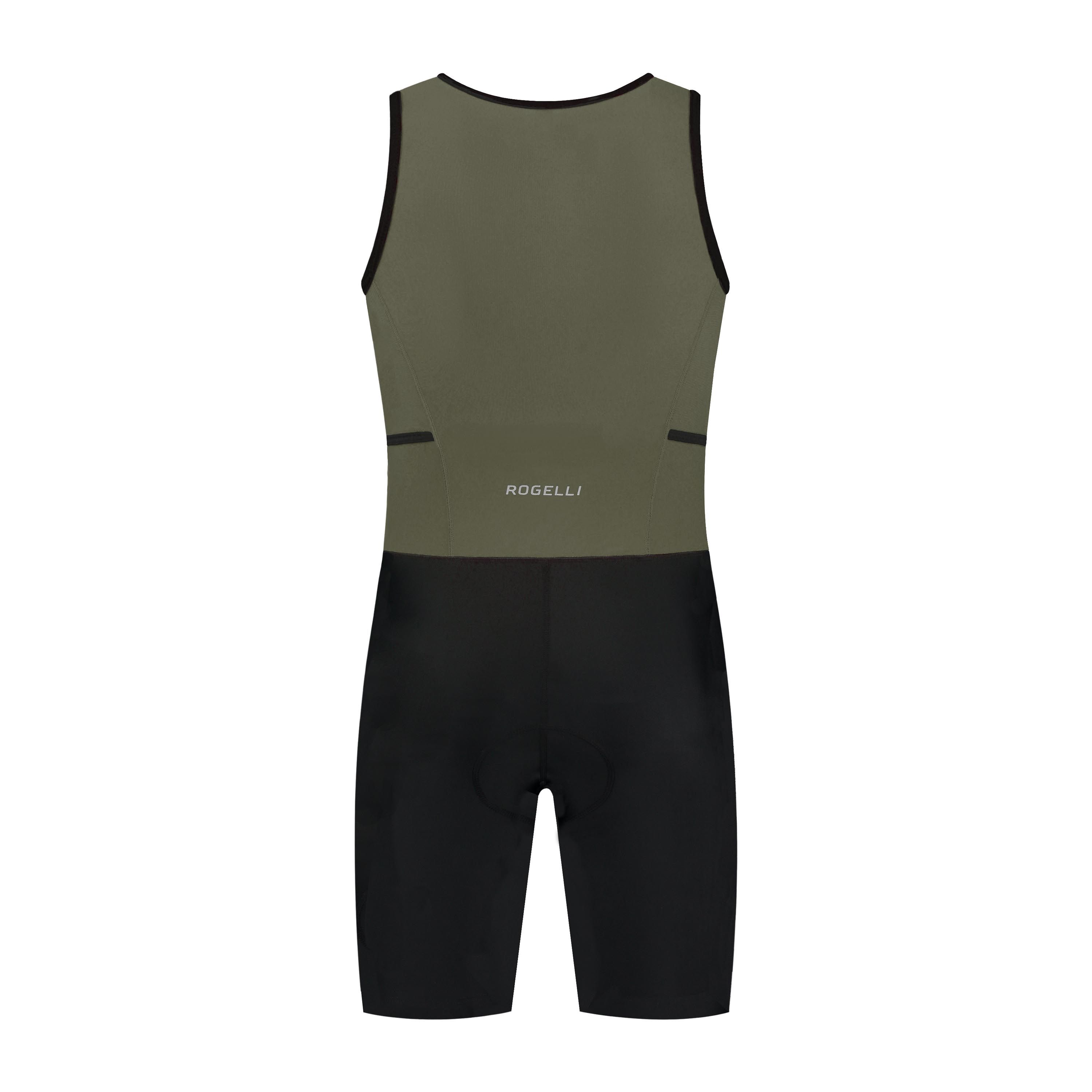 Rogelli Florida triathlon suit - legergroen/zwart