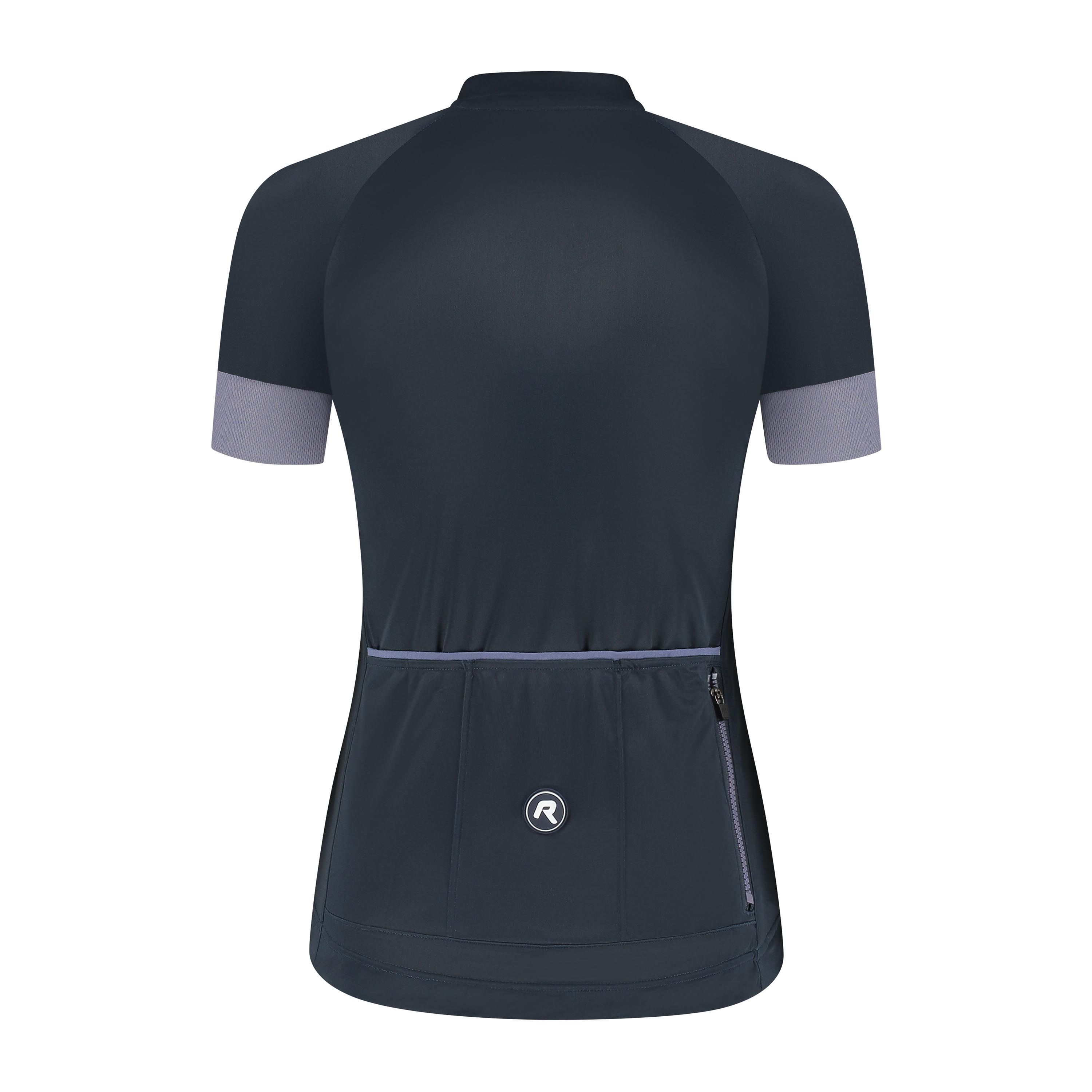 Rogelli Modesta dames zomer fietskledingset - paars/zwart