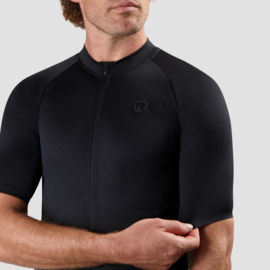 Rogelli Essential II heren fietsshirt korte mouwen - zwart