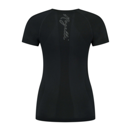 Rogelli Essential hardloopshirt dames korte mouw - zwart