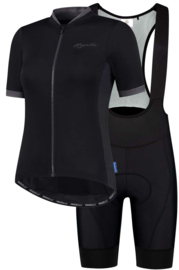 Rogelli Essential dames zomer fietskledingset (bib) - zwart