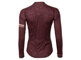 AGU Splatter dames fietsshirt lange mouwen - modica