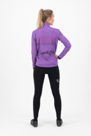 Rogelli Purpose/Nero dames winter fietskledingset - paars/zwart