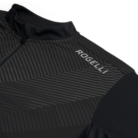 Rogelli Dusk fietsshirt korte mouwen - zwart