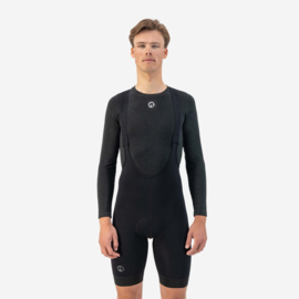 Rogelli Merino ondershirt lange mouwen - zwart