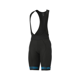 Alé PRR Strada bibshort - zwart/blauw