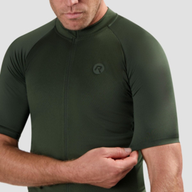 Rogelli Essential II heren fietsshirt korte mouwen - groen