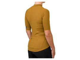 AGU Solid  III dames fietsshirt korte mouwen - armagnac