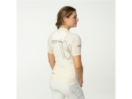 AGU SIX6 Merino dames fietsshirt korte mouwen - Undyed