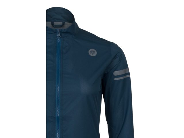 AGU Performance Ultralight dames regen fietsjack - steel blue