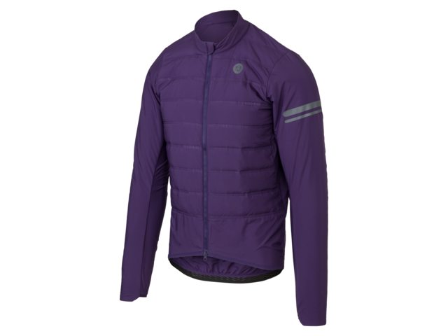 AGU Padded Performance heren winter fietsjack - purple rain