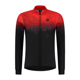 Rogelli Sphere heren winter fietsjack - zwart/rood