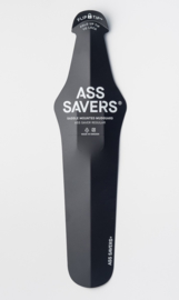 Ass Savers Regular vouwbaar spatbord - zwart