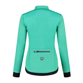 Rogelli Pesara dames winter fietsjack - turquoise/zwart