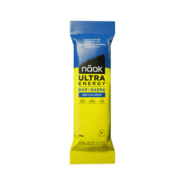 Näak Ultra Energy Bar - Peanut Butter & Chocolate - 12 stuks