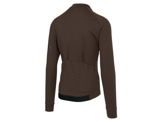 AGU Performance Solid heren fietsshirt lange mouwen - ground coffee