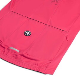 Rogelli Essential dames fietsshirt lange mouwen - roze