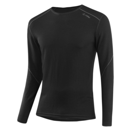 Löffler Transtex Merino Warm+ ondershirt lange mouwen - zwart