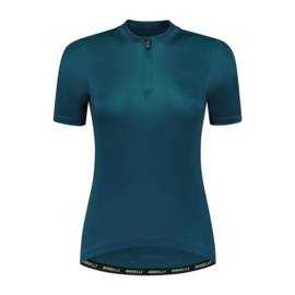 Rogelli Core dames fietsshirt korte mouwen – blauw