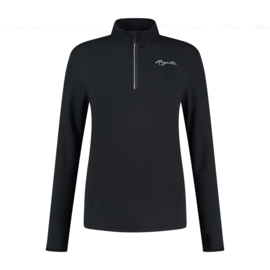 Rogelli Core hardloopshirt dames lange mouwen - zwart