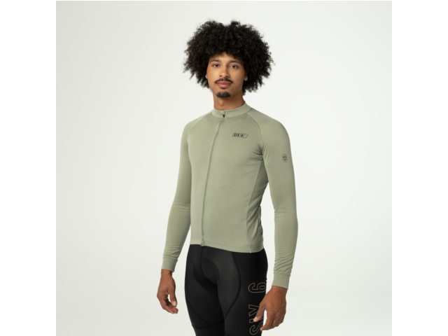 AGU Classic SIX6  heren fietsshirt lange mouwen - roots green