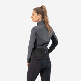 Rogelli Farah dames winter fietsjack - zwart