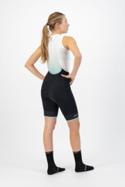Rogelli Select II dames bibshort - zwart/turquoise