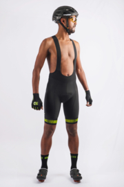 Alé PRR Strada bibshort - zwart/fluor