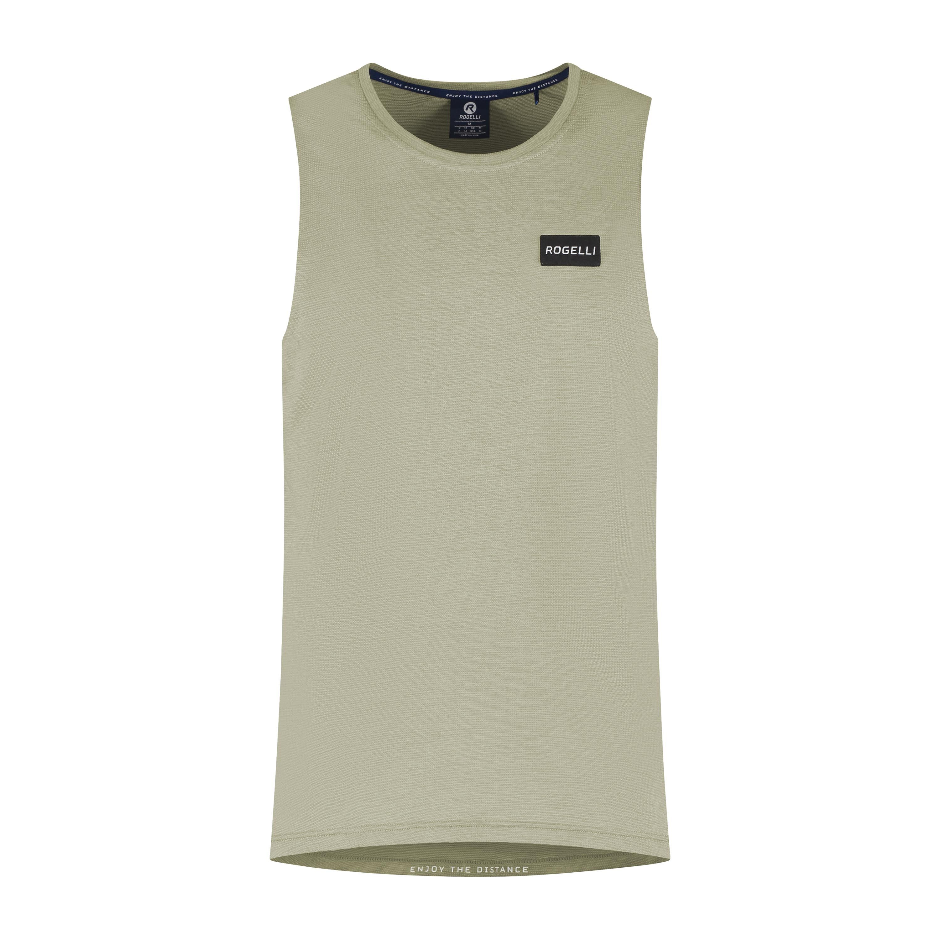 Rogelli Distance hardloop singlet heren - taupe