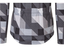 AGU Essential Triangle Stripe fietsshirt lange mouwen - black