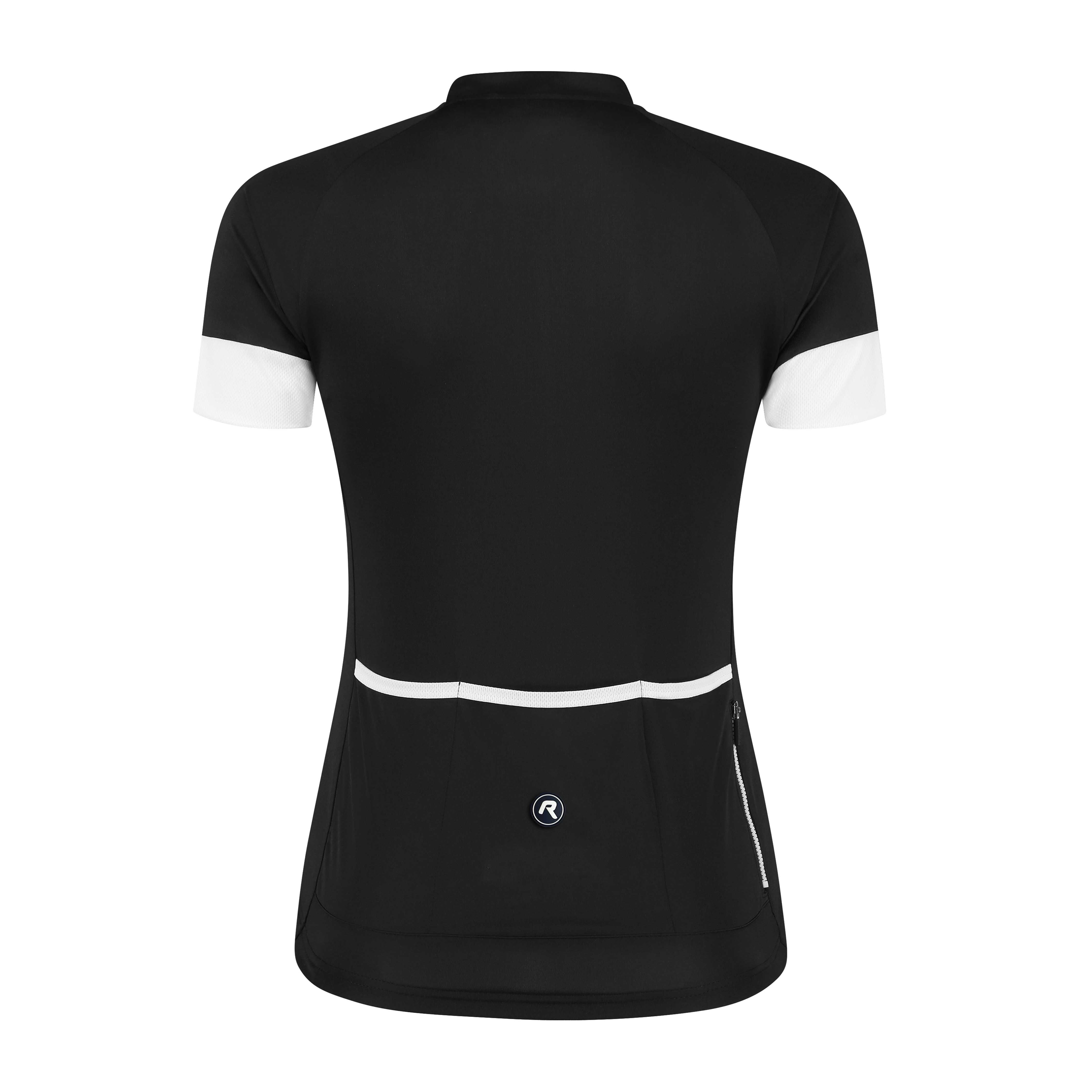 Rogelli Modesta dames zomer fietskledingset - zwart/wit