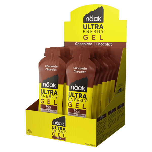 Näak Ultra Energy Gel - Chocolate - 12 stuks