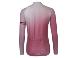 AGU Essential Gradient dames fietsshirt lange mouwen - roze