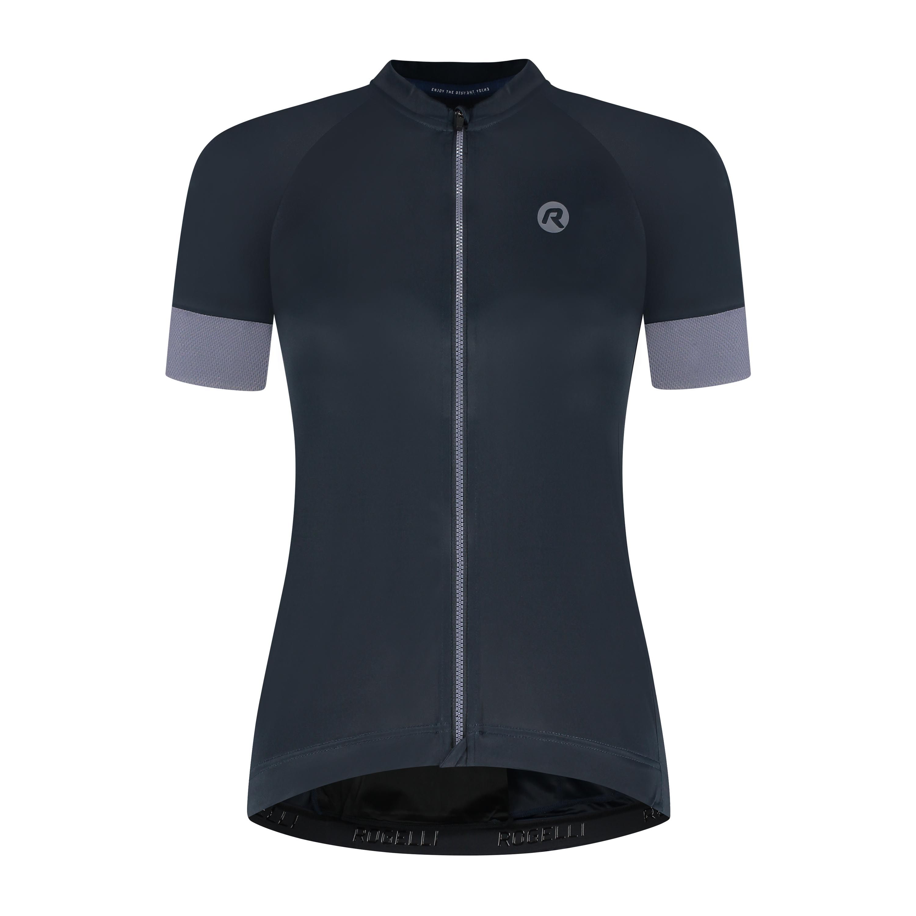 Rogelli Modesta dames zomer fietskledingset - paars/zwart
