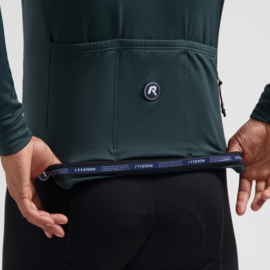 Rogelli Essential II heren fietsshirt lange mouwen - blauw