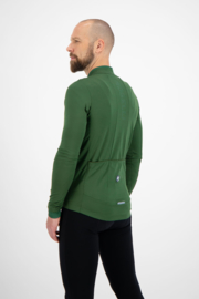 Rogelli Essential heren fietsshirt lange mouwen - legergroen