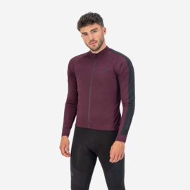 Rogelli Explore heren fietsshirt lange mouwen - bordeaux