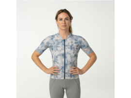 AGU Performance High Summer dames fietsshirt korte mouwen - steel blue