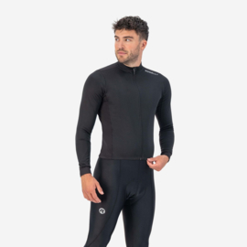 Rogelli Core heren fietsshirt lange mouwen - zwart