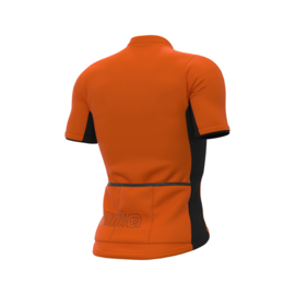 Alé Color Block fietsshirt korte mouwen - oranje/zwart