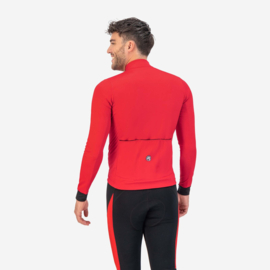 Rogelli Core heren fietsshirt lange mouwen - rood