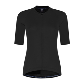 Rogelli Essential II dames fietsshirt korte mouwen - zwart